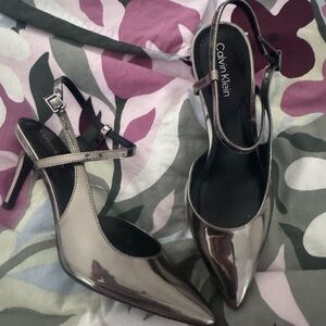 Calvin Klein Metallic Women's Heels